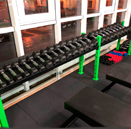 Гантельні стійки